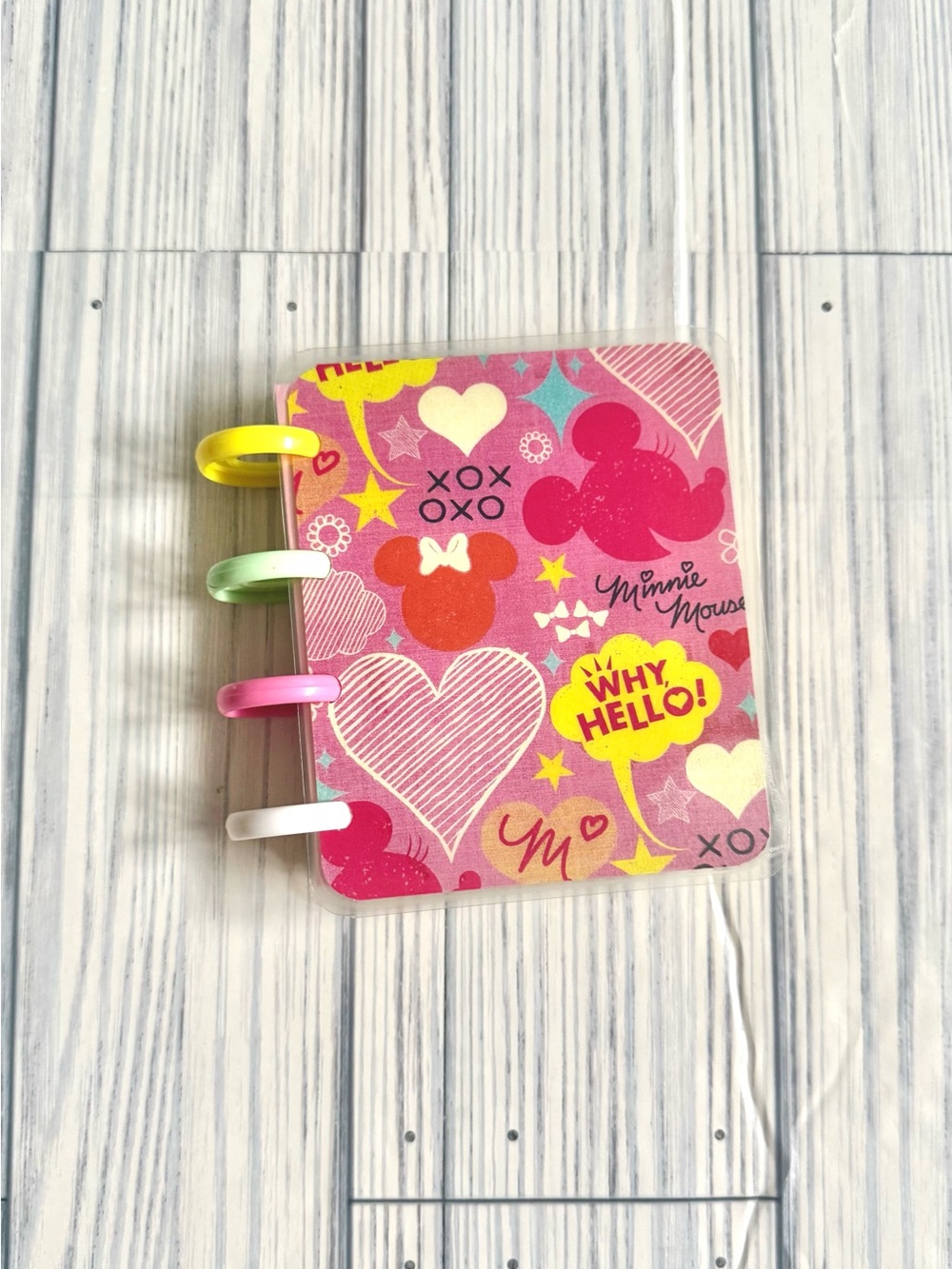 Happy Planner micro size Minnie Mouse notes